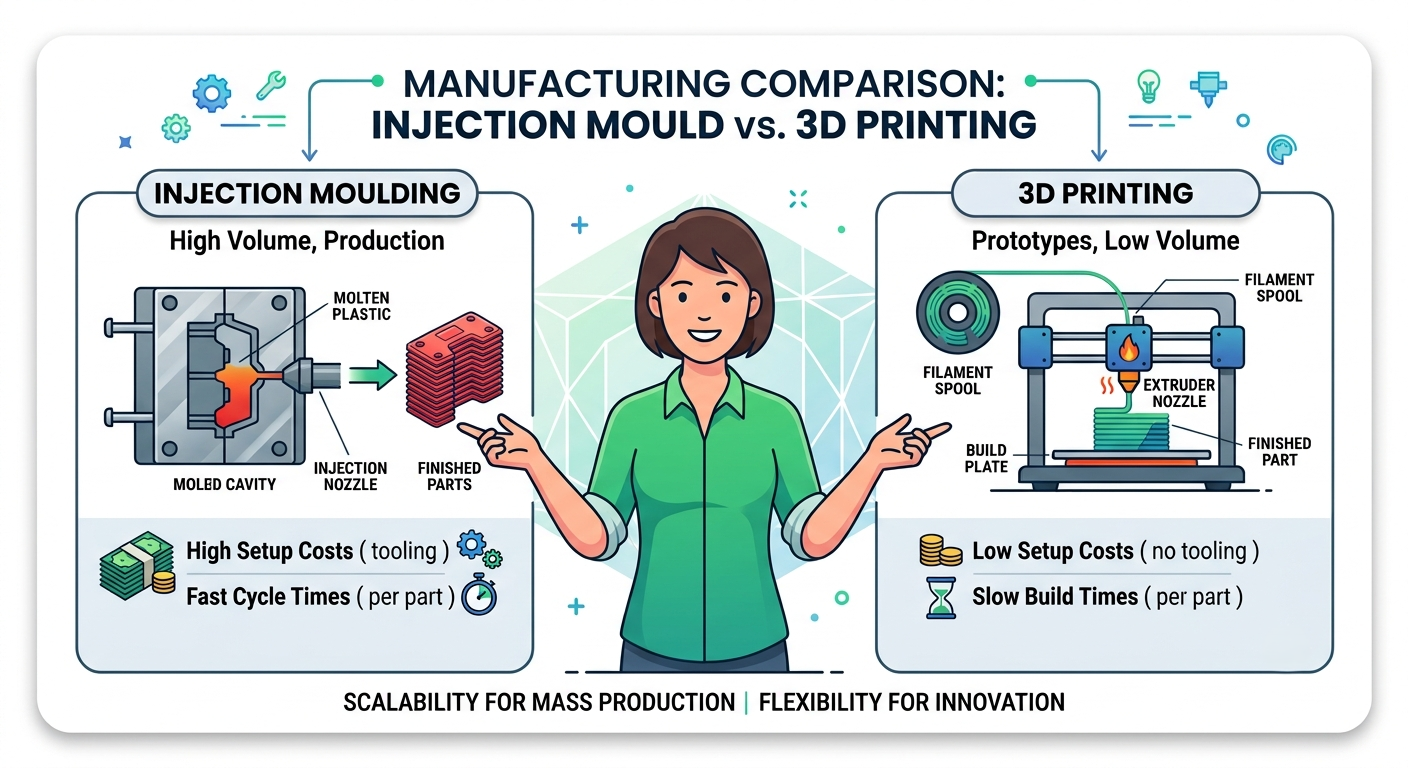 3D Printing vs. Injection Molding: Why High-Fidelity Models are Redefining Modern Anatomy Labs
