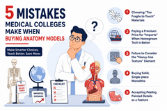 5 Mistakes Medical Colleges Make When Buying Anatomy Models