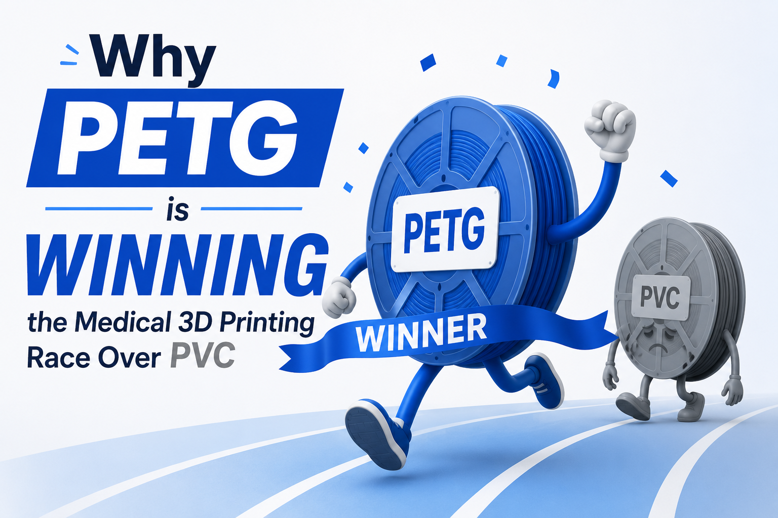 Why PETG is Winning the Medical 3D Printing Race Over PVC