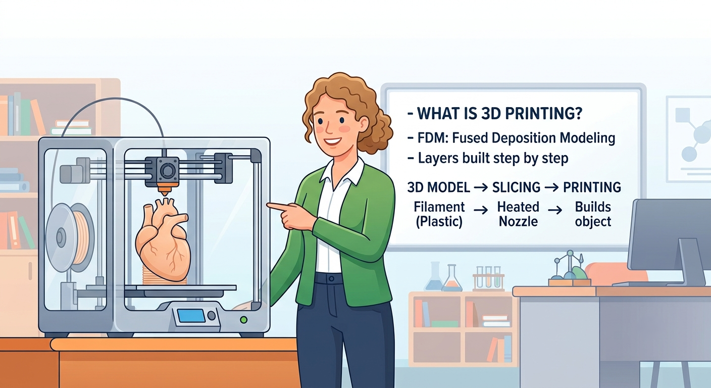 How Does 3D Printing Work? A Simple Guide for Healthcare Professionals