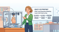 How Does 3D Printing Work? A Simple Guide for Healthcare Professionals