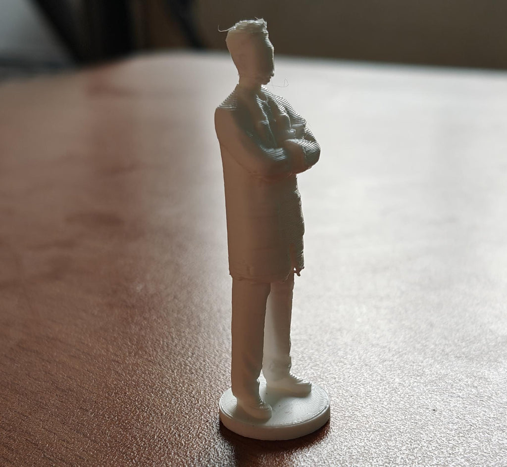 Custom Medical Professional Miniature Statue | Doctor, Nurse, Graduate Desktop Sculpture Gifts