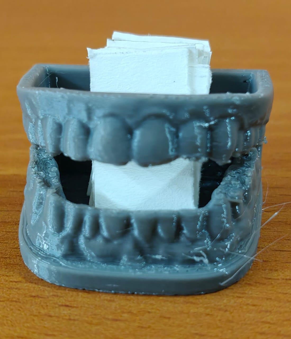 Anatomical Molar Card Holder | Dentist Business Card Stand, Dental Office Decor