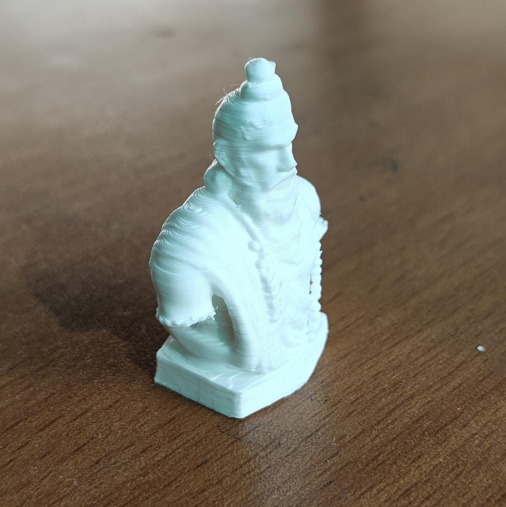 Sushruta Bust Statue – Father of Surgery, Indian Physician Sculpture (PLA+ Print)