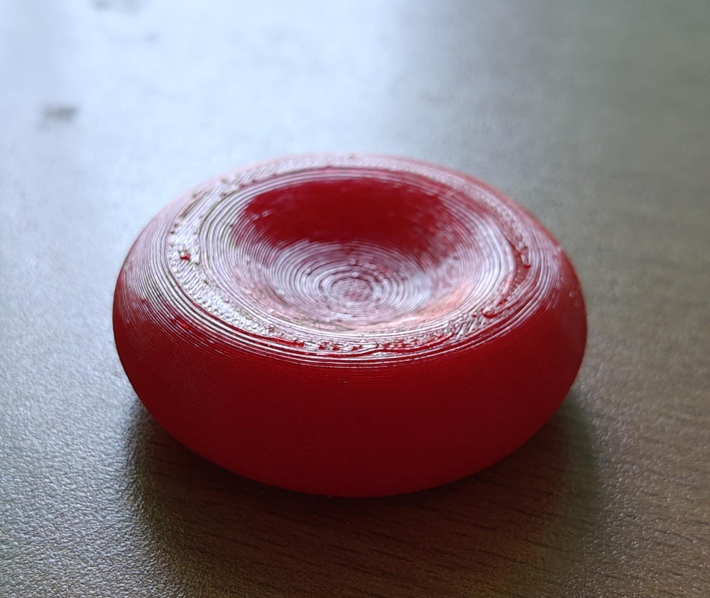 Anatomical Red Blood Cell Model | Erythrocyte Sculpture | Hematology Education Display | Professional Biology Medical Decor
