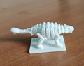 Minimalist Ankylosaurus Skeletal Model | HD Armored Dinosaur Sculpture | Paleontology Desk Decor | Museum-Style Prehistoric Collectible