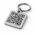 Custom 3D Printed QR Code Tag | Embossed Business Sign | Social Media Display (70mm)