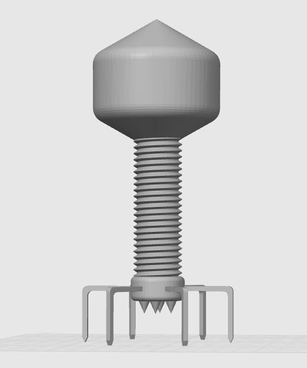 175mm Bacteriophage T4 Model | Virus Sculpture Gift