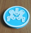 Pelvis Bone Coaster Set | Pack of 5 | 100mm Heat-Resistant PETG