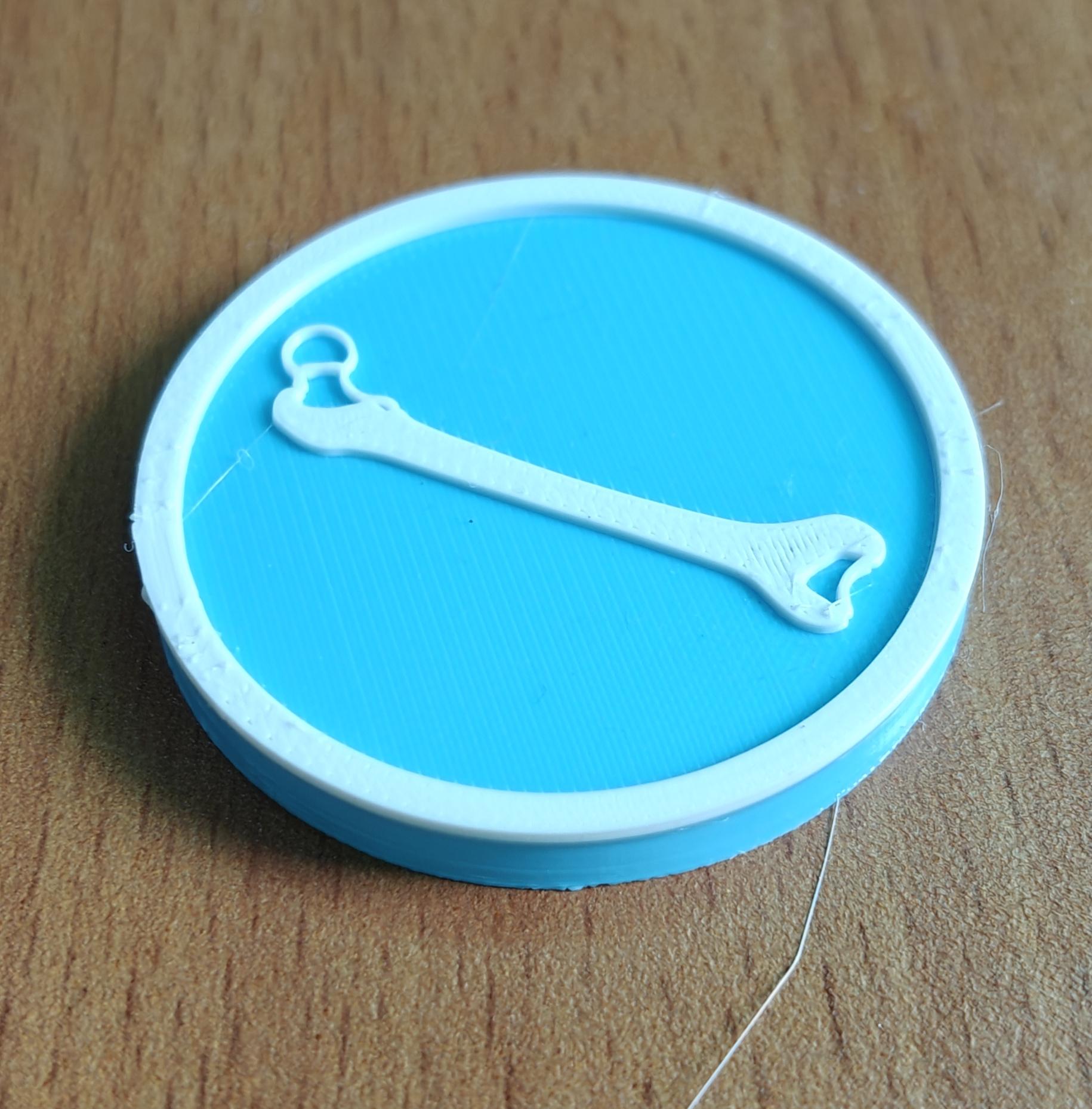 Femur Bone Coaster Set | Pack of 5 | 100mm Heat-Resistant PETG