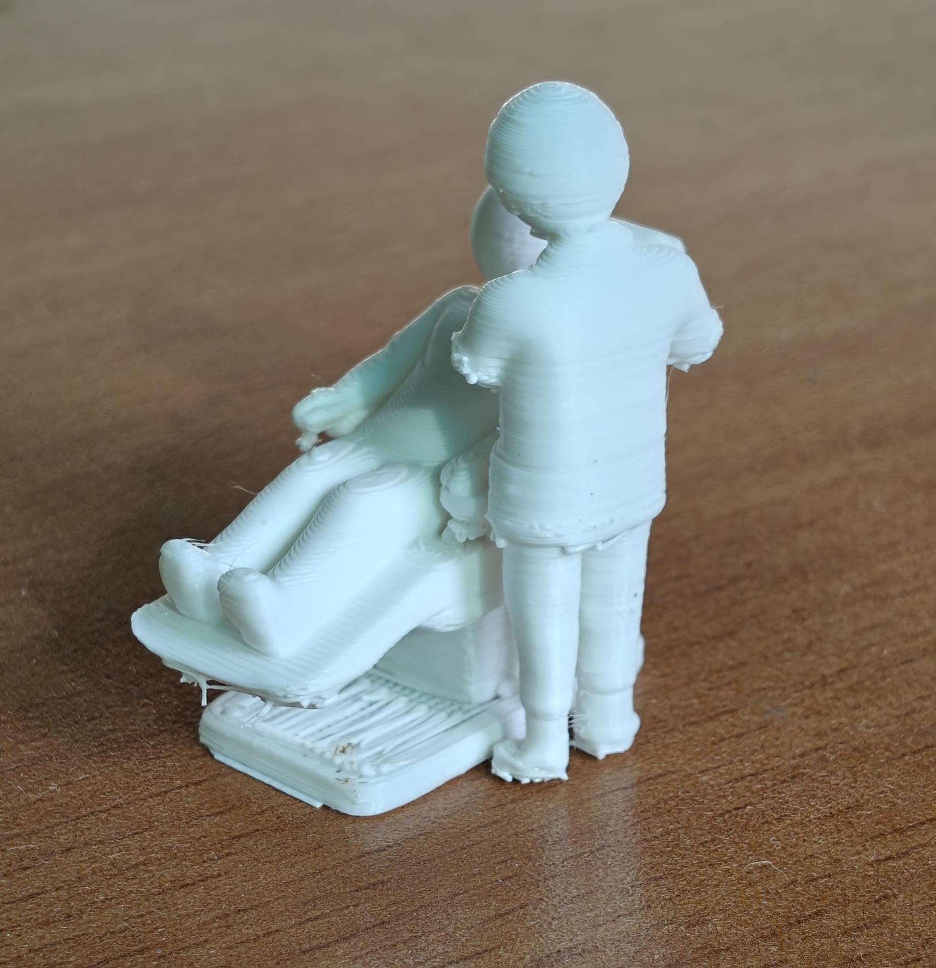 150mm Medical Specialty Diorama | Healthcare Scene Miniature | Professional Medical Gift