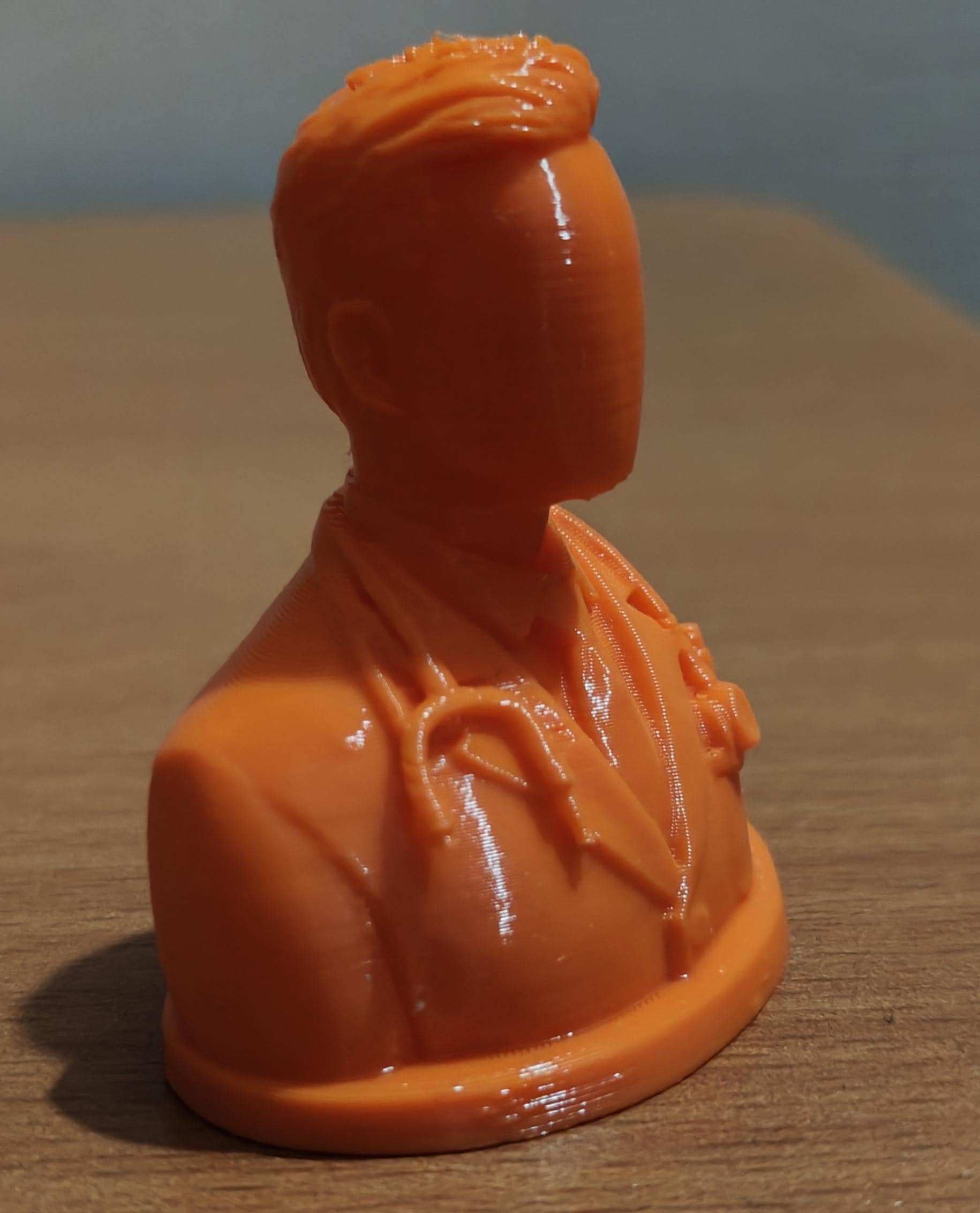 100mm Doctor Bust | Medical Professional Desk Decor, Physician Sculpture