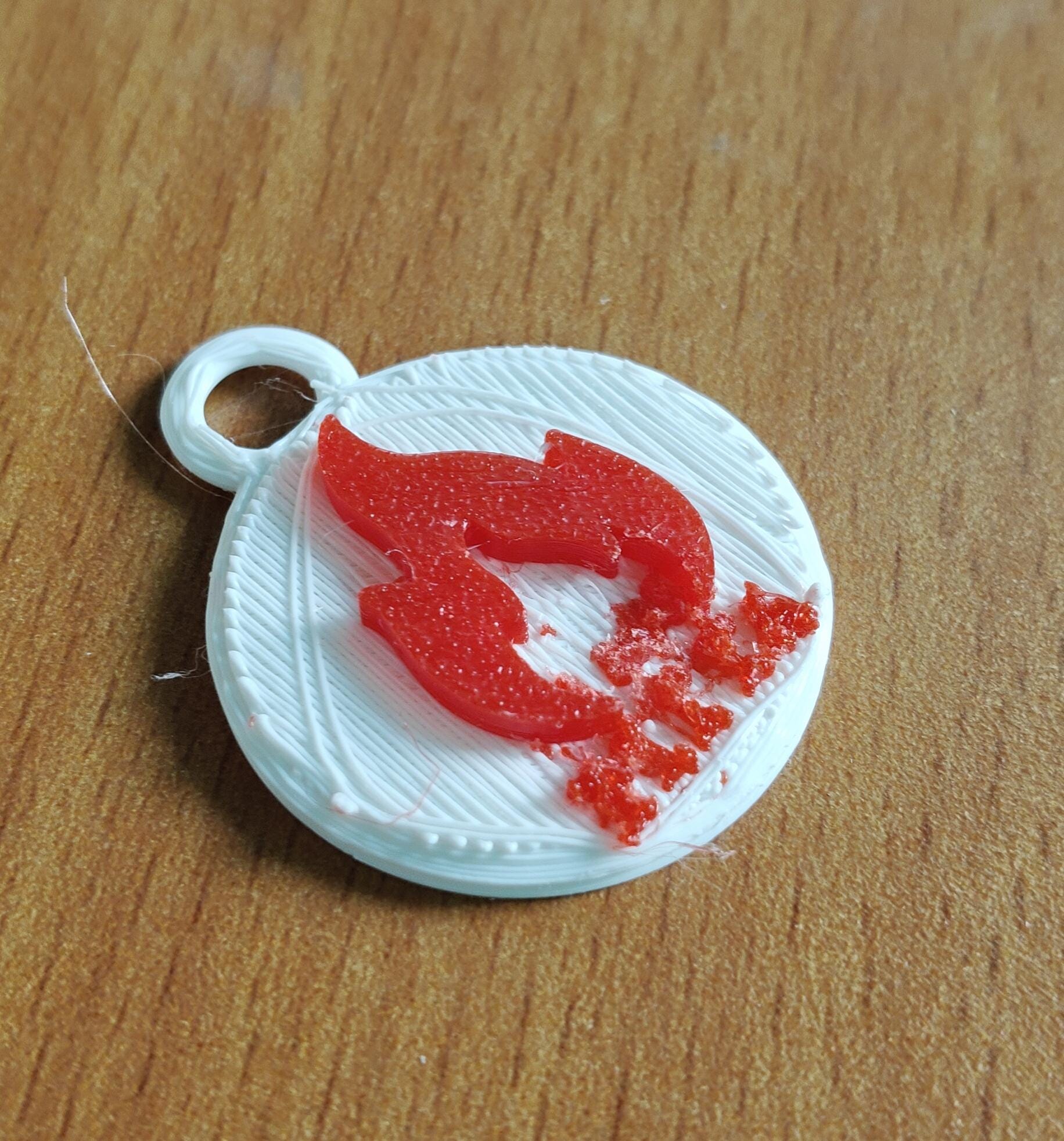 Custom Pitta Keychain | Personalized Ayurveda Accessory | 3D Printed Wellness ID Wearable