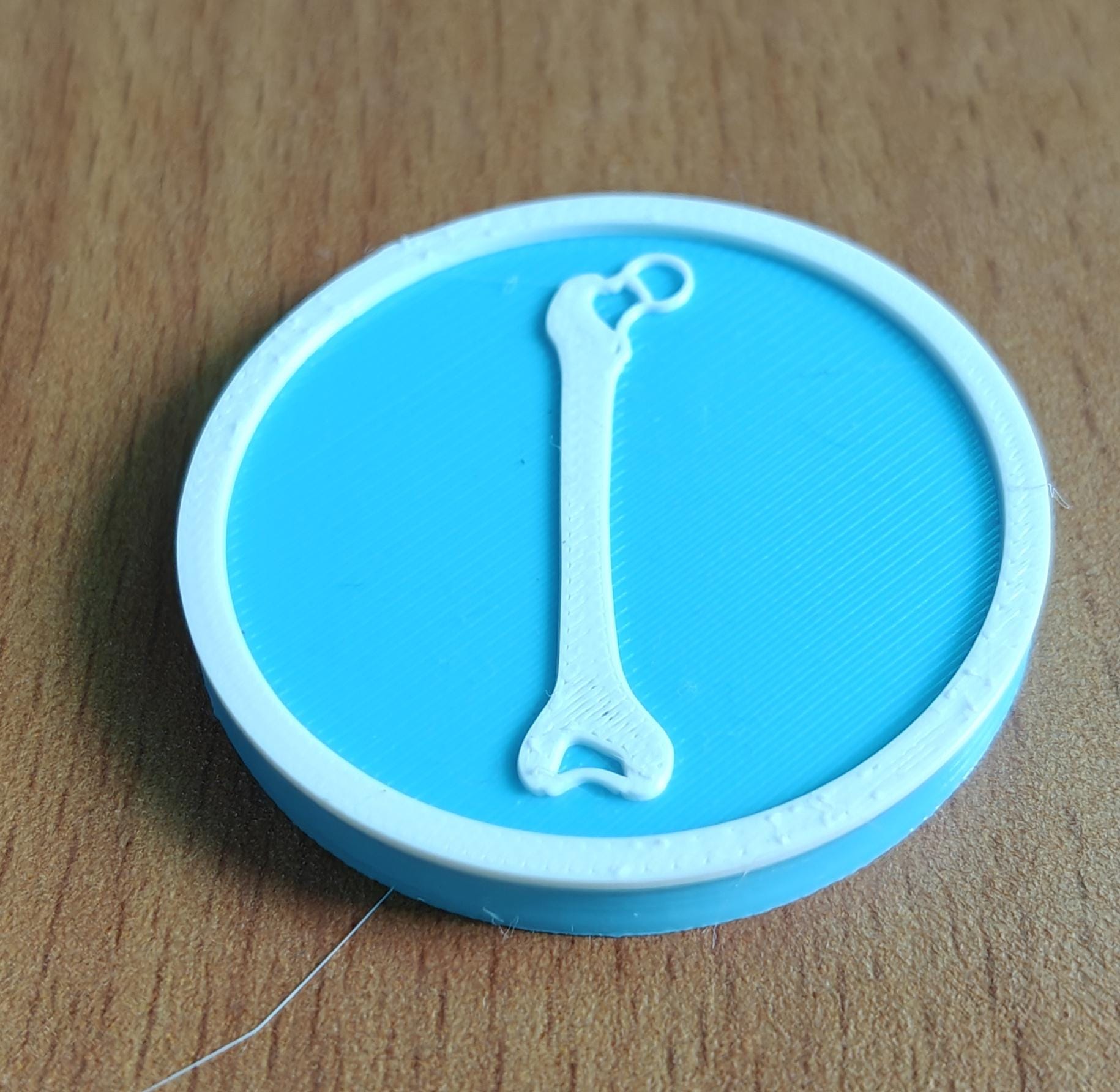 Femur Bone Coaster Set | Pack of 5 | 100mm Heat-Resistant PETG