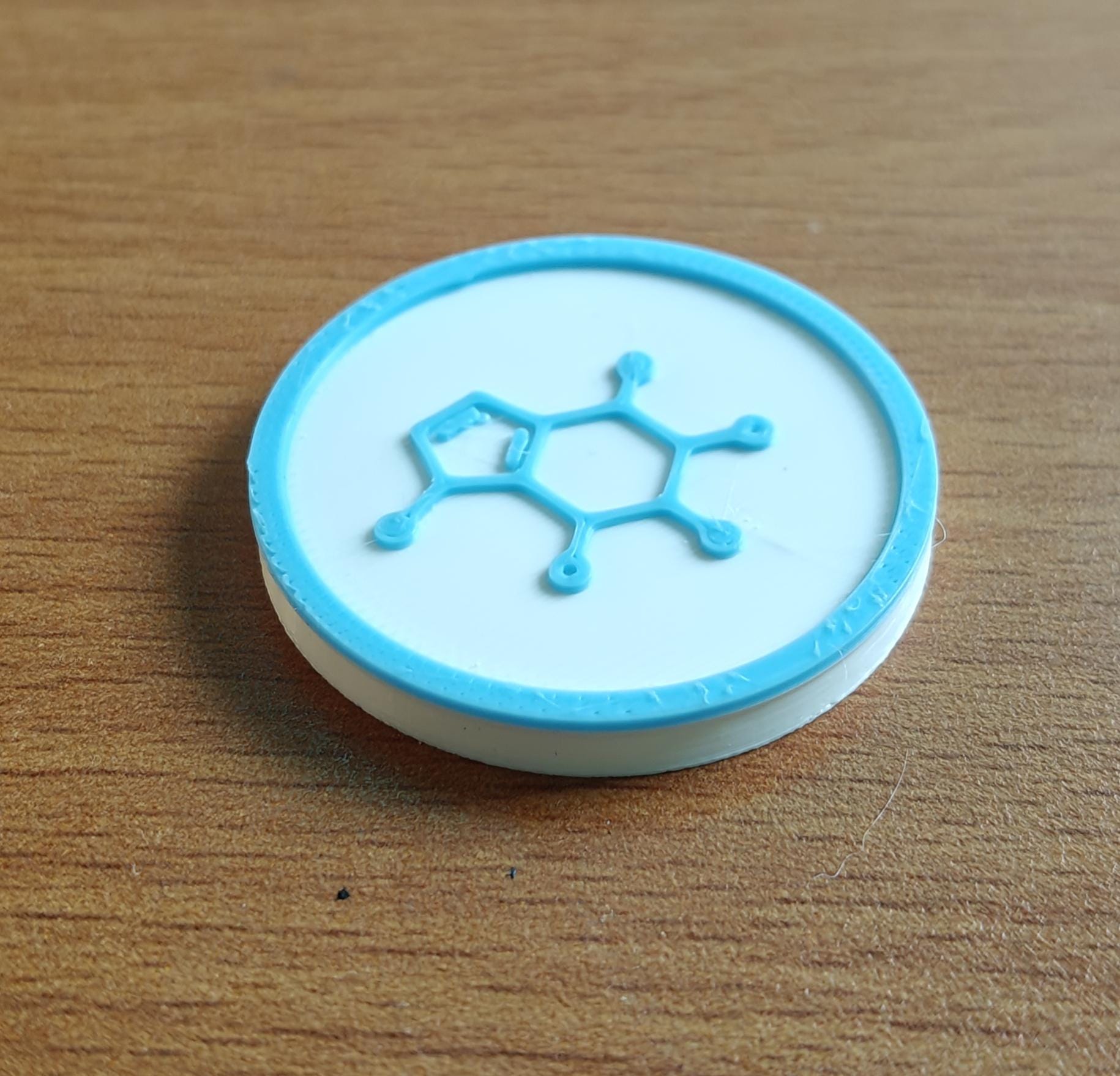 Caffiene Molecule Coaster Set | Pack of 5 | Engineers and Chemistry Professional Gifts