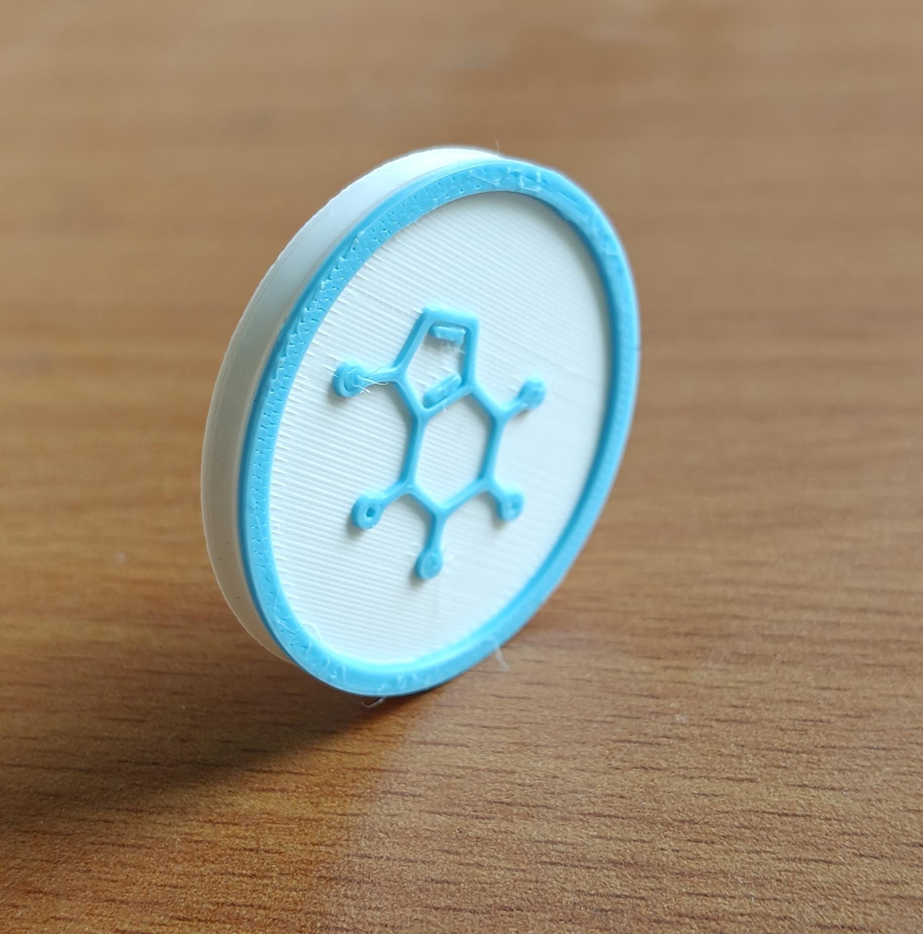 Caffiene Molecule Coaster Set | Pack of 5 | Engineers and Chemistry Professional Gifts