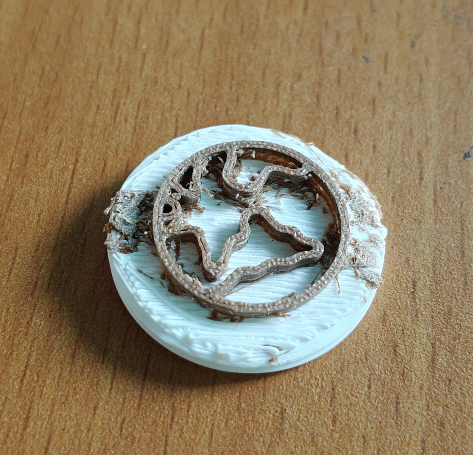 Custom Ayurvedic "Kapha Prakriti" Dual-Tone Badge | Wellness Professional ID Accessory | Personalized Dosha Personality Gift