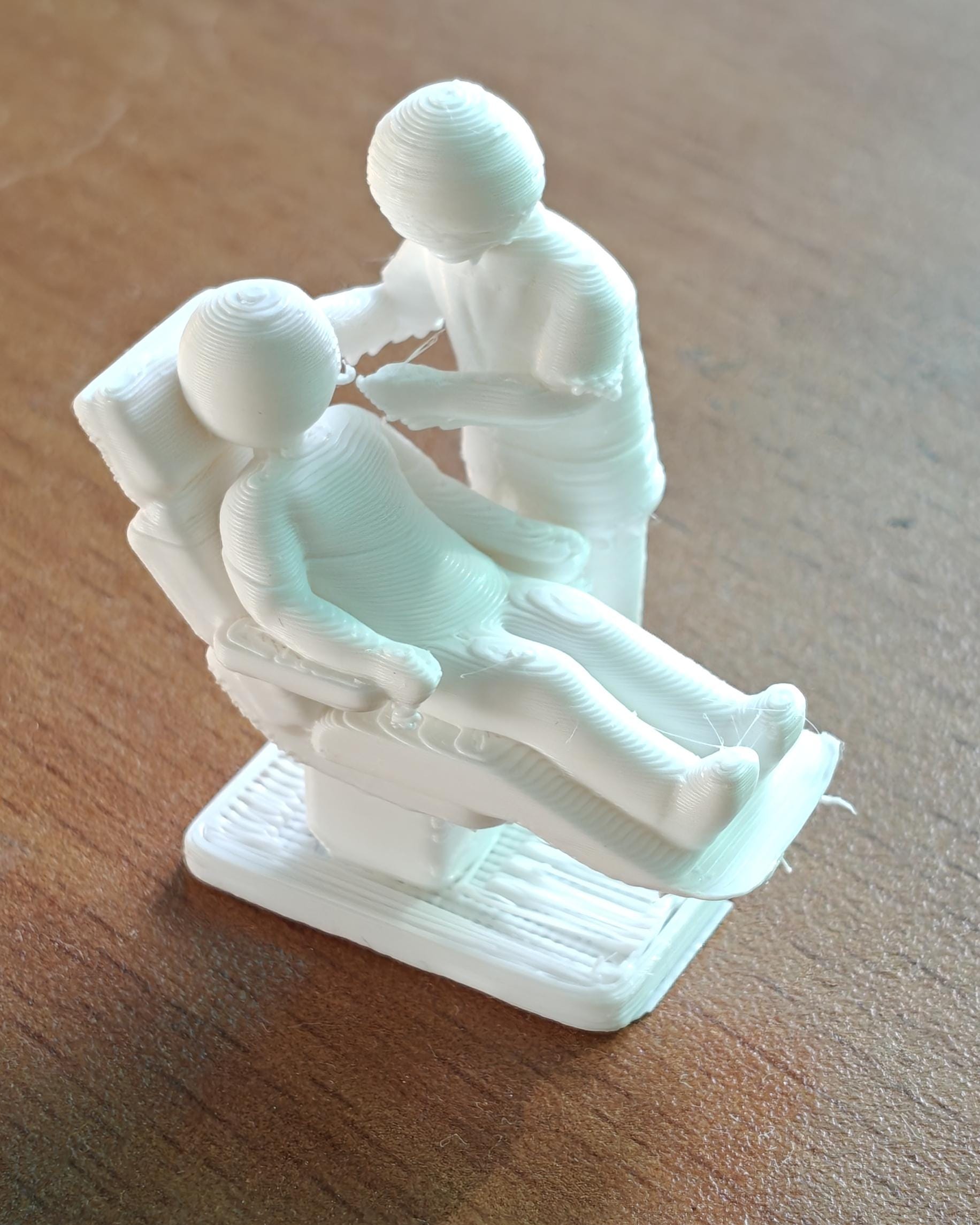 150mm Medical Specialty Diorama | Healthcare Scene Miniature | Professional Medical Gift