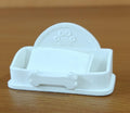 Paw Print Business Card Holder | Veterinarian Office Decor, Desk Accessory