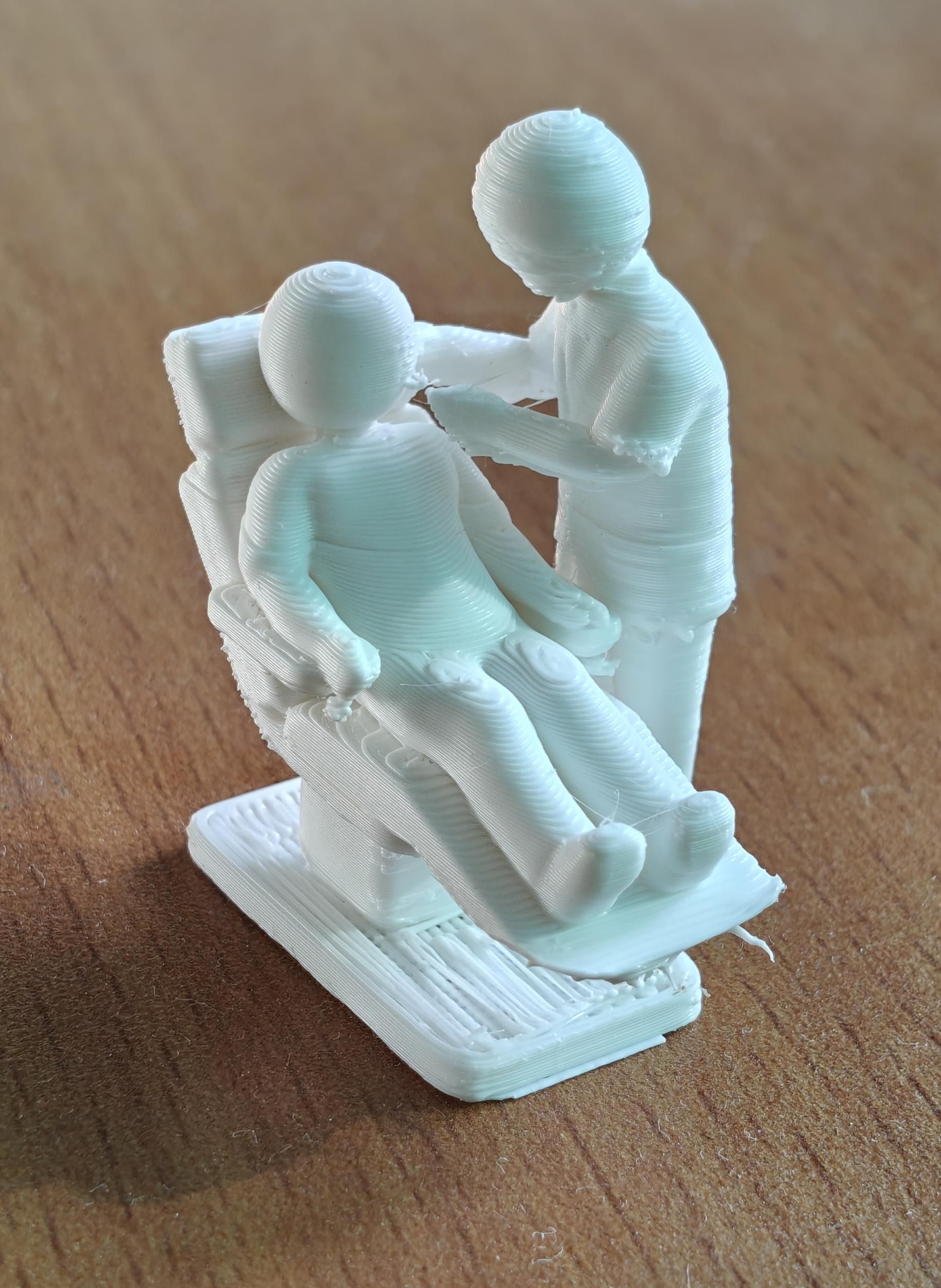 150mm Medical Specialty Diorama | Healthcare Scene Miniature | Professional Medical Gift