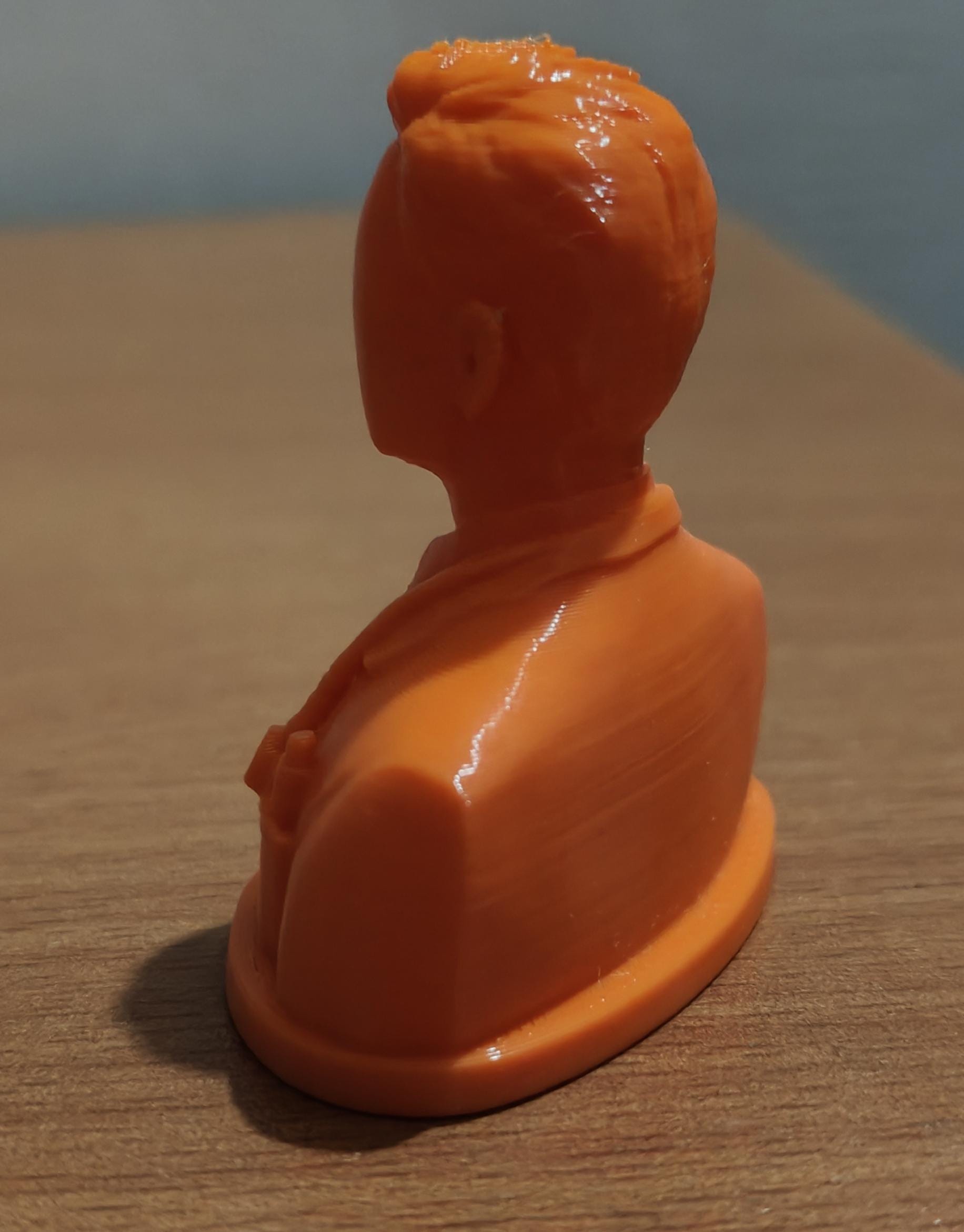 100mm Doctor Bust | Medical Professional Desk Decor, Physician Sculpture