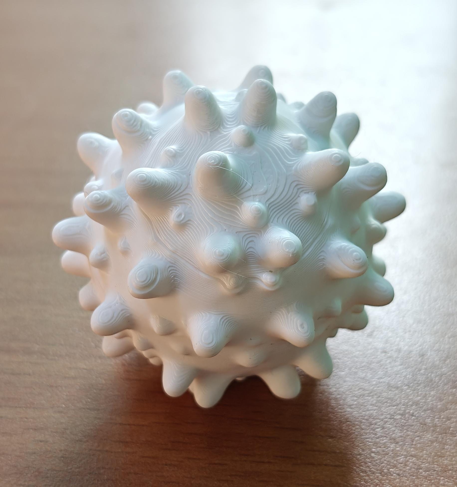 Anatomical White Blood Cell Model | Leukocyte Sculpture | Immunology Education Display | Professional Biology Medical Decor
