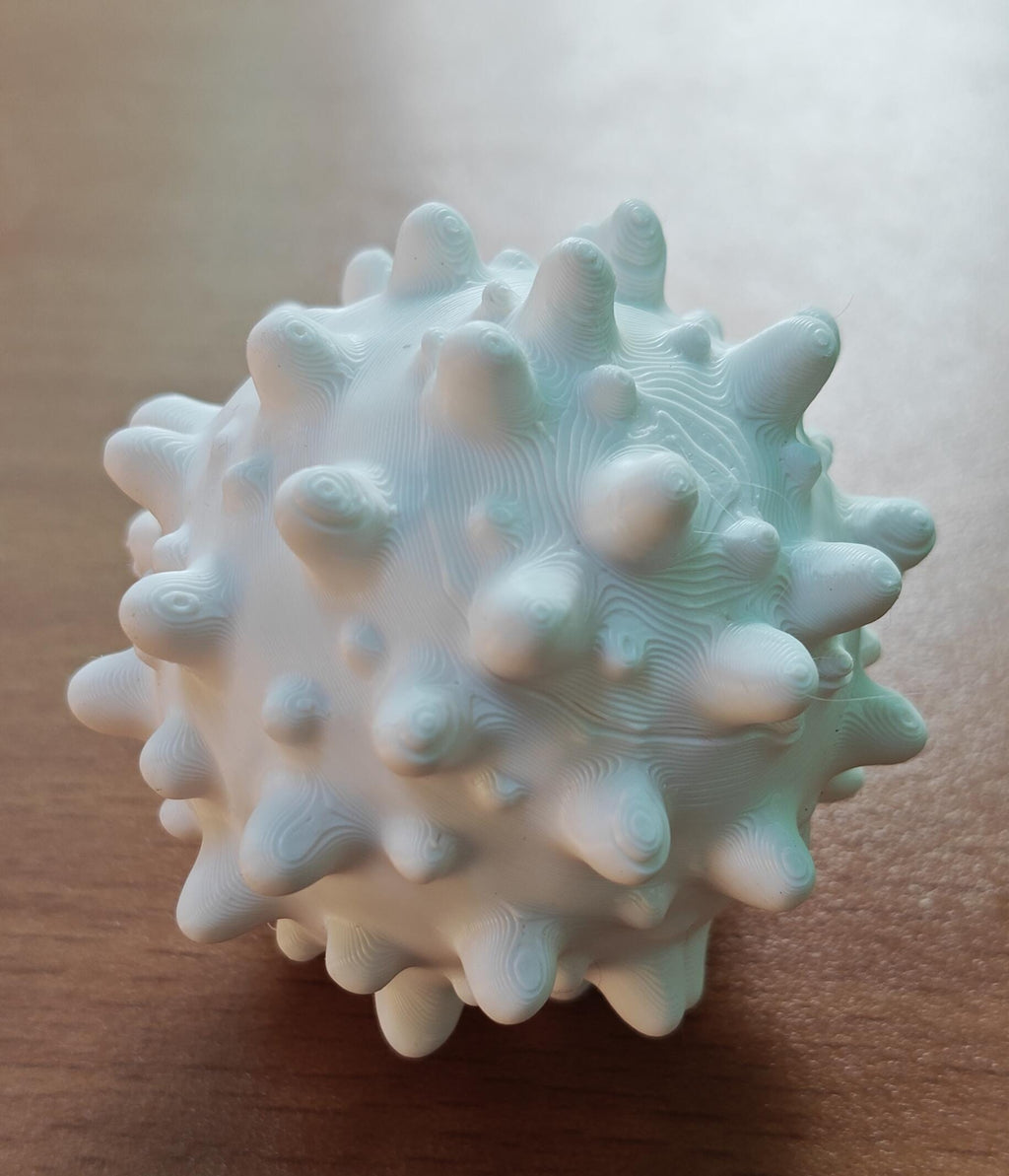 Anatomical White Blood Cell Model | Leukocyte Sculpture | Immunology Education Display | Professional Biology Medical Decor