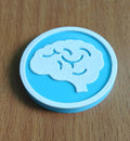 Brain Coaster Set | Pack of 5 | 100mm Heat-Resistant PETG