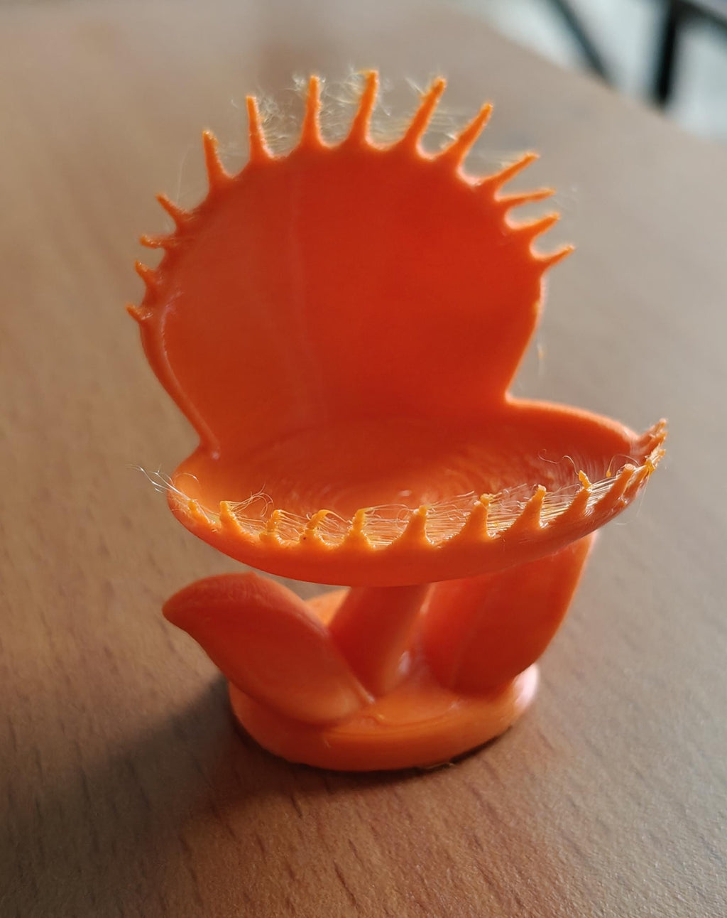 Venus Flytrap Business Card Holder | Botanical Office Decor, Desk Accessory