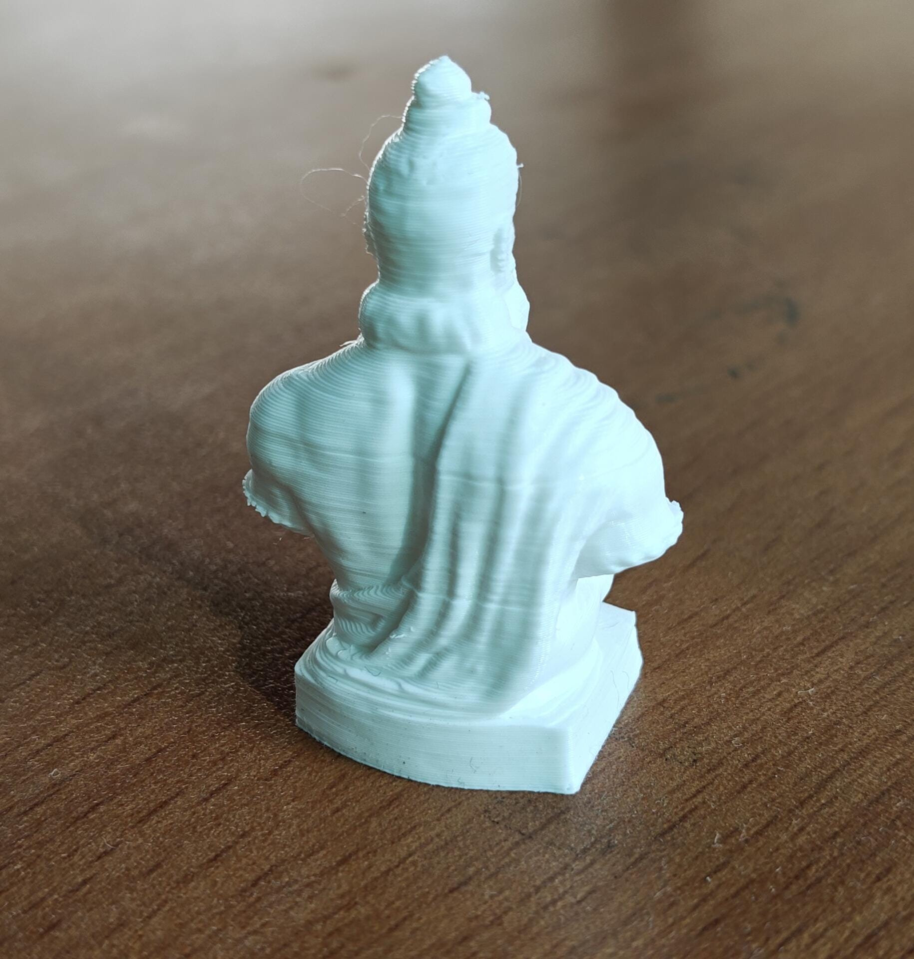 Sushruta Bust Statue – Father of Surgery, Indian Physician Sculpture (PLA+ Print)