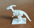 Minimalist Parasaurolophus Skeletal Gift| Iconic Crested Dinosaur Sculpture | Paleontology Office Decor | Modern Museum-Style Collectible
