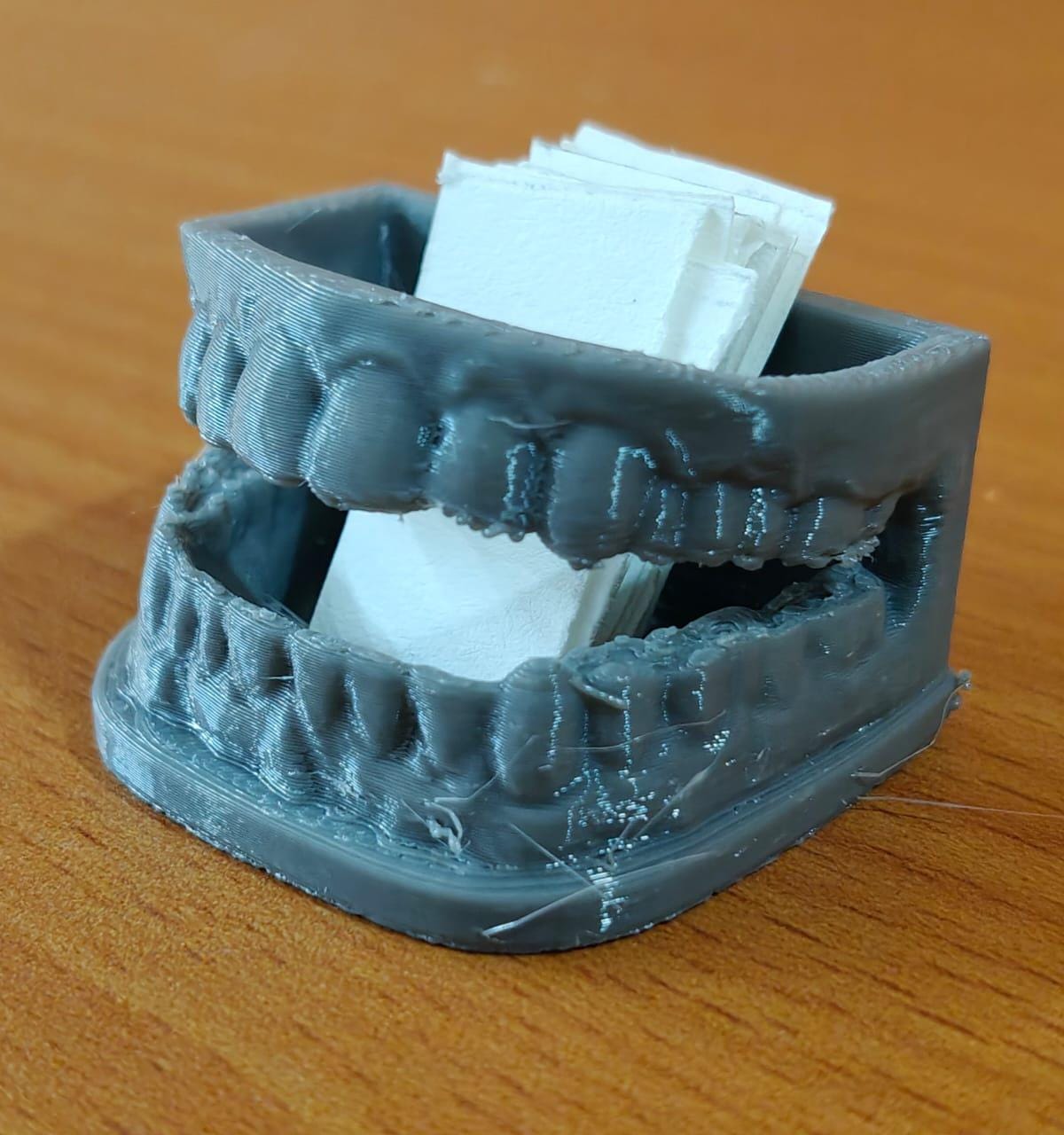 Anatomical Molar Card Holder | Dentist Business Card Stand, Dental Office Decor