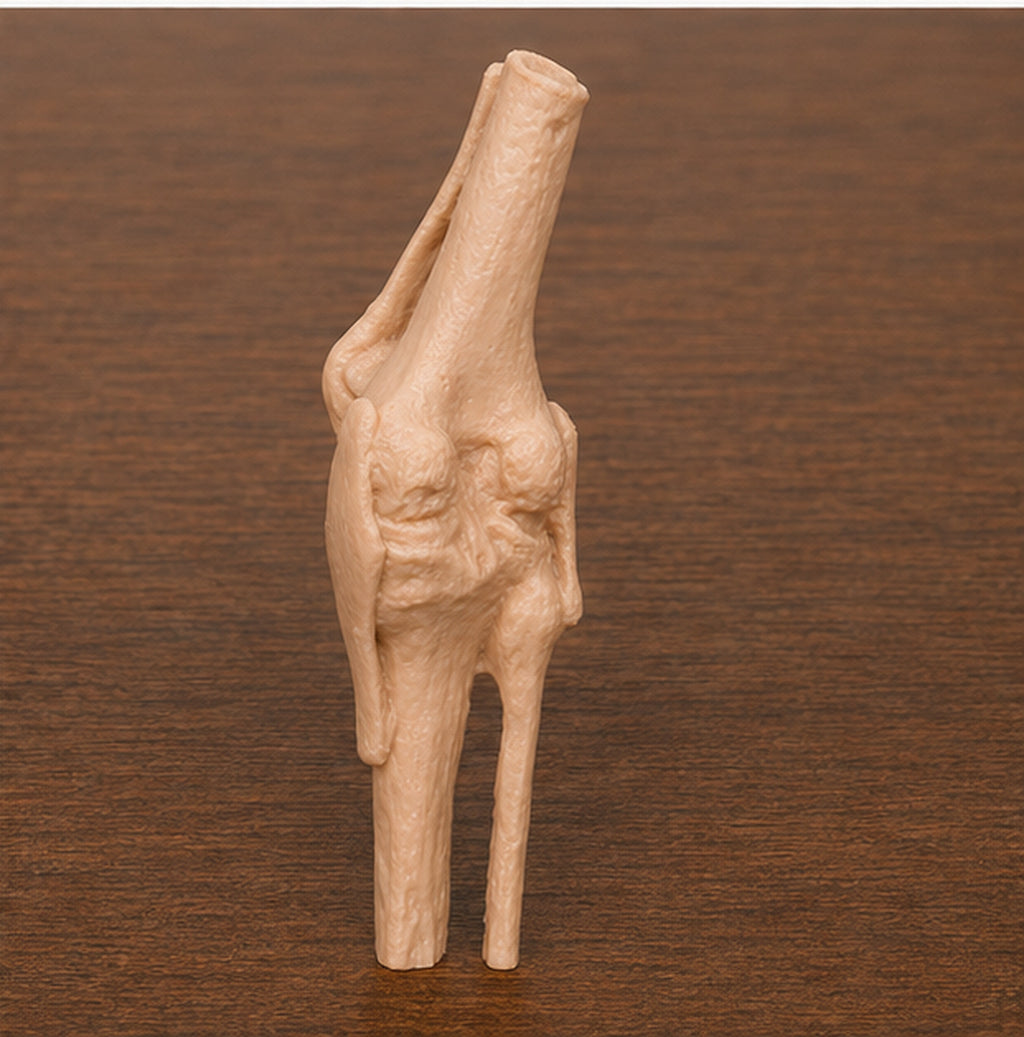 Anatomical Human Knee Joint Model | Rigid Femur, Tibia and Patella Replica | Orthopedic Clinic & Sports Medicine Display | 175mm or 245mm