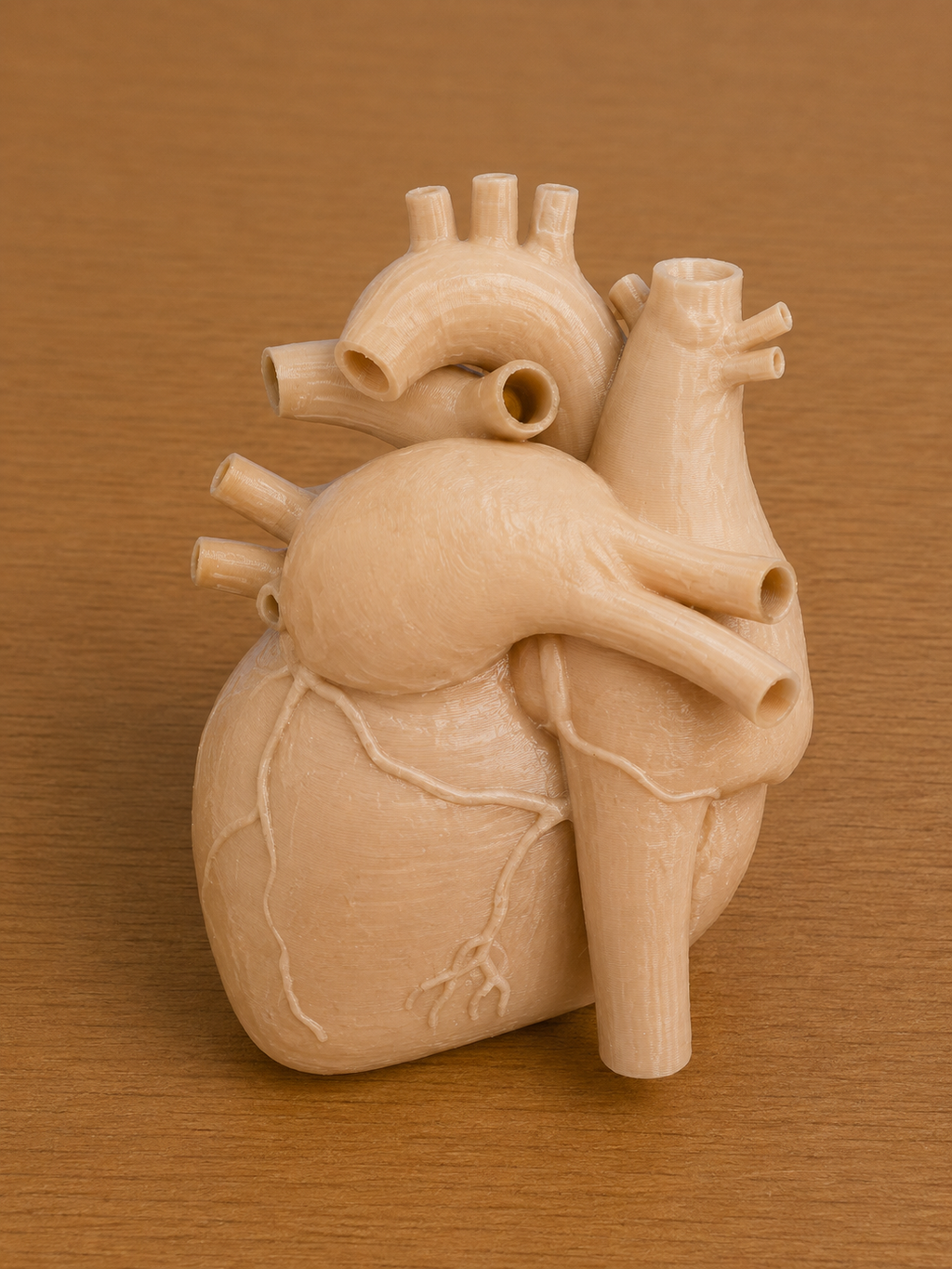 Anatomical Cross-Sectional Human Heart Model | Cardiac Internal Chamber Display | Cardiology & Cardiothoracic Surgery Consultation Prop