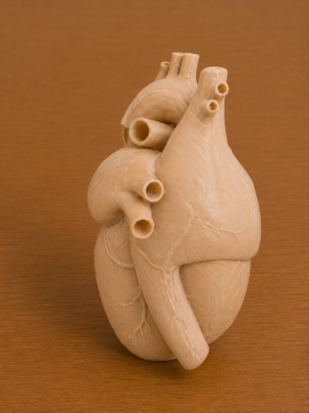 Anatomical Cross-Sectional Human Heart Model | Cardiac Internal Chamber Display | Cardiology & Cardiothoracic Surgery Consultation Prop