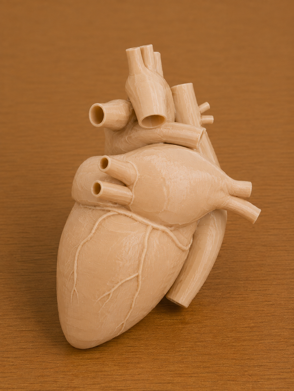 Anatomical Cross-Sectional Human Heart Model | Cardiac Internal Chamber Display | Cardiology & Cardiothoracic Surgery Consultation Prop