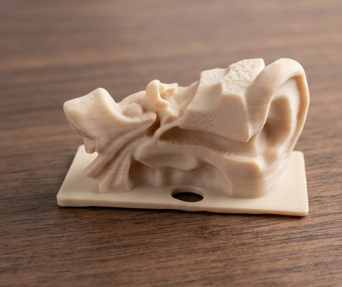 Anatomical Human Ear Anatomy Model | Auditory System Display | Cochlea, Tympanic Membrane, Ear Canal Replica | ENT Doctor & Audiology Gift